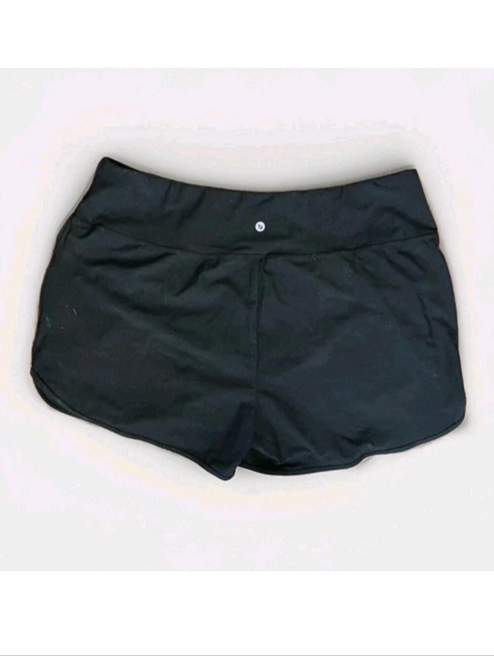 Baleaf Womens Athletic Shorts Sz 3XL Black Panty Lining Wide Waist Running NWT